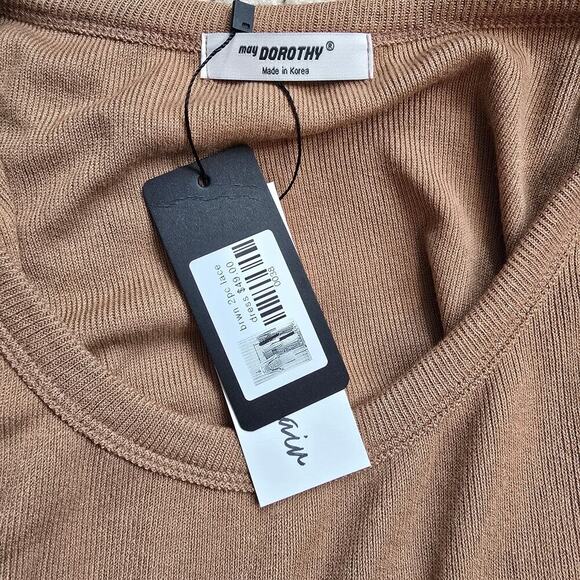 May Dorothy NWT Versatile Two-Piece Crop Tank Long Midi Tank Dress Sz ONESIZE - Picture 4 of 5